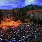 A Shakespeare festival at the University of Colorado Boulder in 2012.